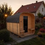 Garden sauna QUADRO 340 cm Maxi